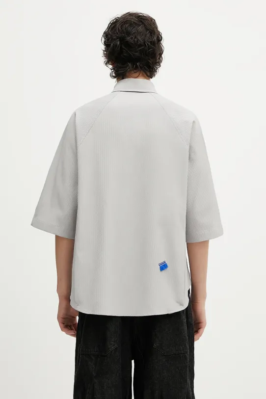 Odzież Ader Error koszula Apparel-Top BO01SSSH0201GR szary