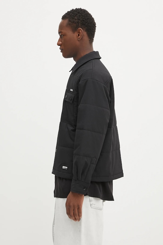 NEIGHBORHOOD jacket Padded Shirt LS 242TSNH.SHM08 black SS25