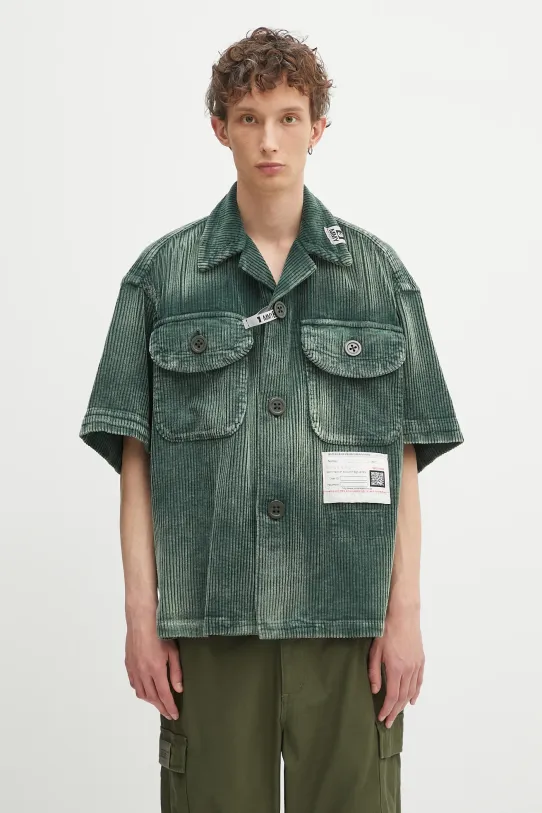 Maison MIHARA YASUHIRO koszula bawełniana Amateur Sewn S/S Shirts