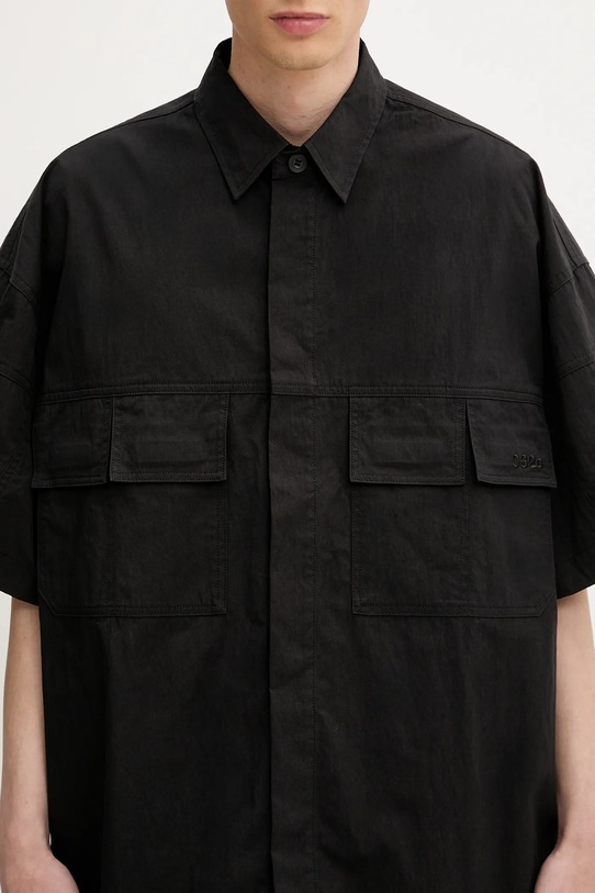 032C camicia 'My Own Mind' nero S25.MRW.1301.000