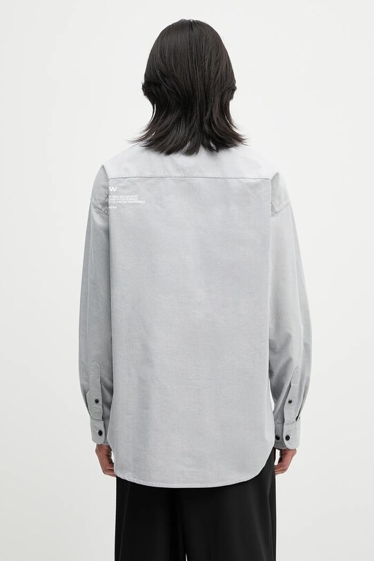 Odjeća Pamučna košulja AAPE Now Long AAPSTM8512XXO crna