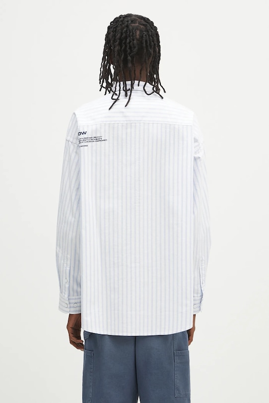 Одяг Бавовняна сорочка AAPE Now Long AAPSTM8513XXO білий