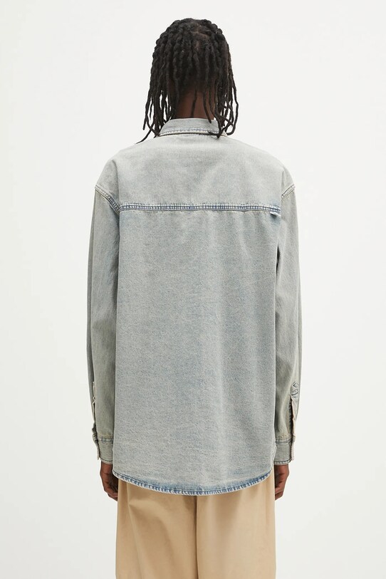 Odjeća Traper košulja AAPE Now Long AAPSTM8511XXO plava