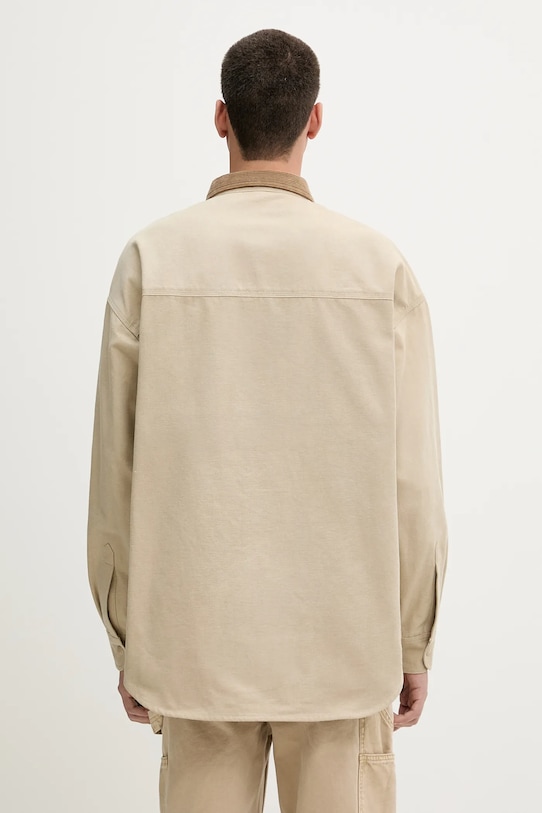 Odjeća Dvostrana košulja-jakna AAPE Main Long Sleeve AAPSTM8502XXN bež