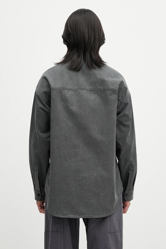 Odzież AAPE kurtka koszulowa dwustronna Main Long Sleeve AAPSTM8502XXN czarny