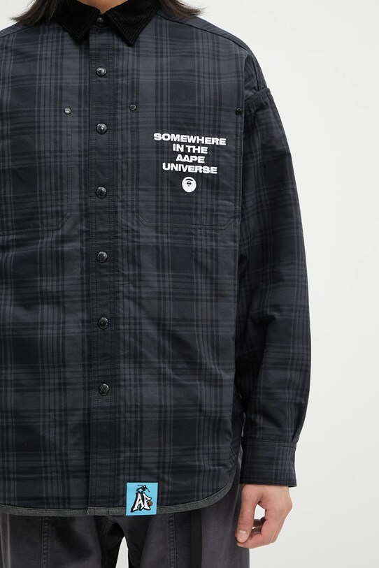 AAPE kurtka koszulowa dwustronna Main Long Sleeve AAPSTM8502XXN