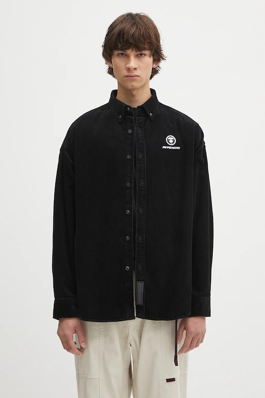Manšestrová košile AAPE Now Long Sleeve
