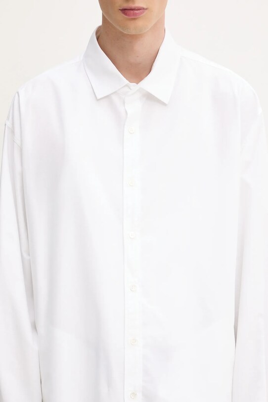 DARKPARK cotton shirt Damon white MSH07.FAC82