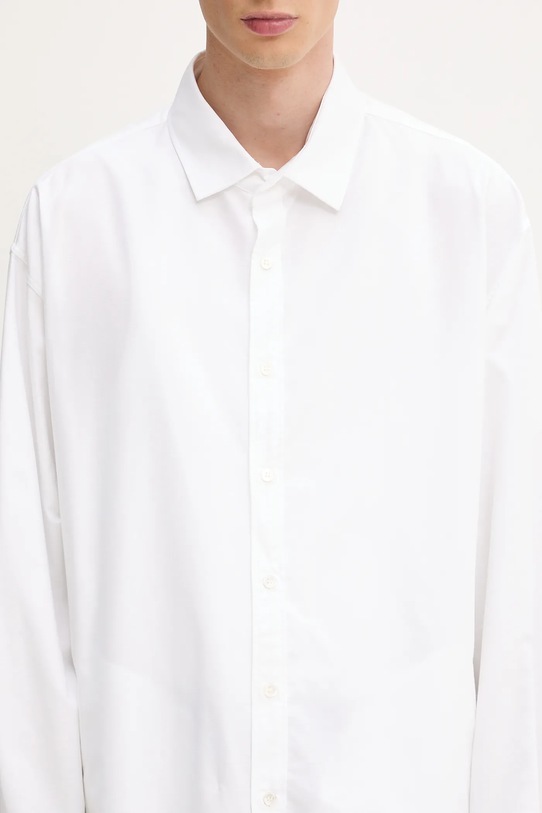 DARKPARK koszula bawełniana Damon biały MSH07.FAC82