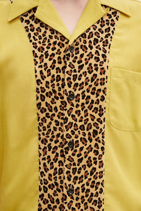 Wacko Maria camicia switching giallo 25SS.WMS.OC16