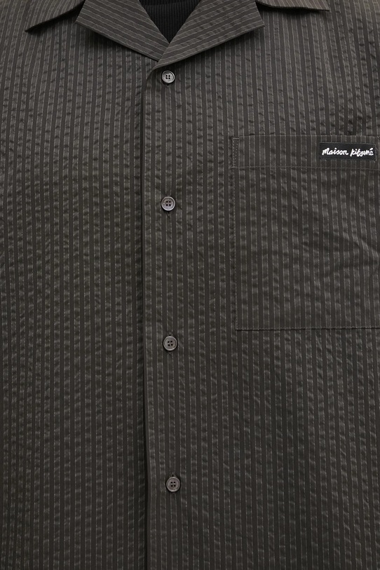 Maison Kitsuné koszula Resort zielony OM00421WC5032