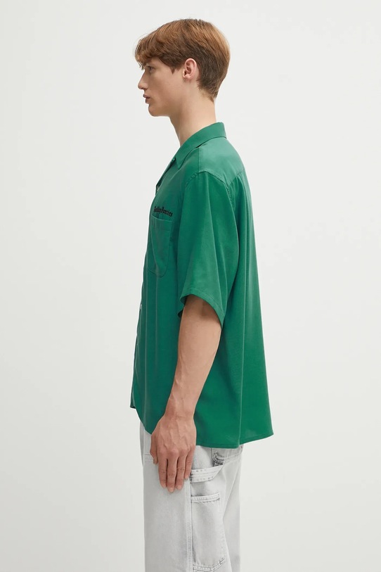 Wacko Maria koszula 50'S SHIRT S/S ( TYPE-2 ) 25SS.WMS.OC06 zielony SS25