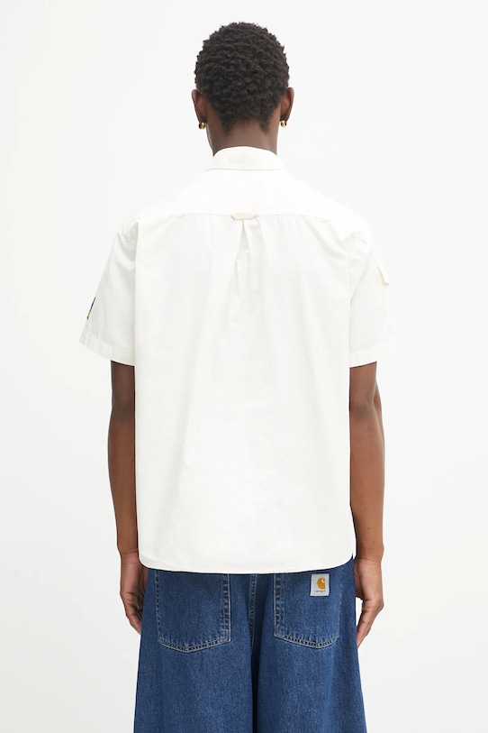 Clothing Human Made cotton shirt Woven HM29SH020 beige