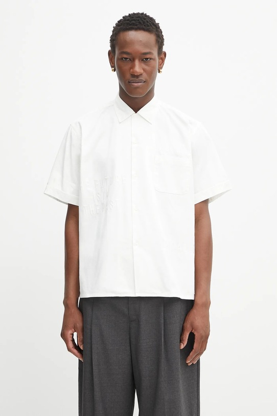 Pamučna košulja Human Made Woven relaxed bijela HM29SH022