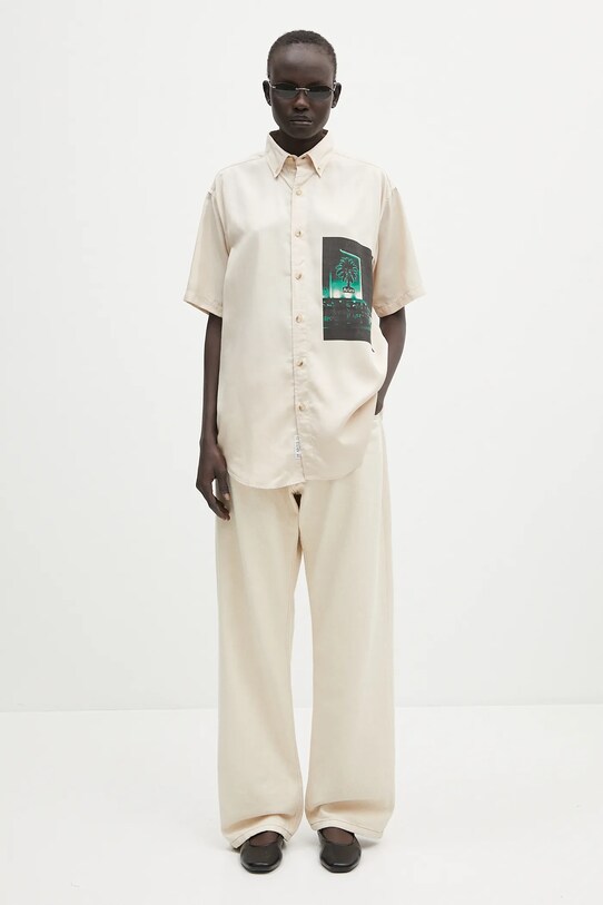 Aries koszula Motel Graphic Work Shirt AR4011503