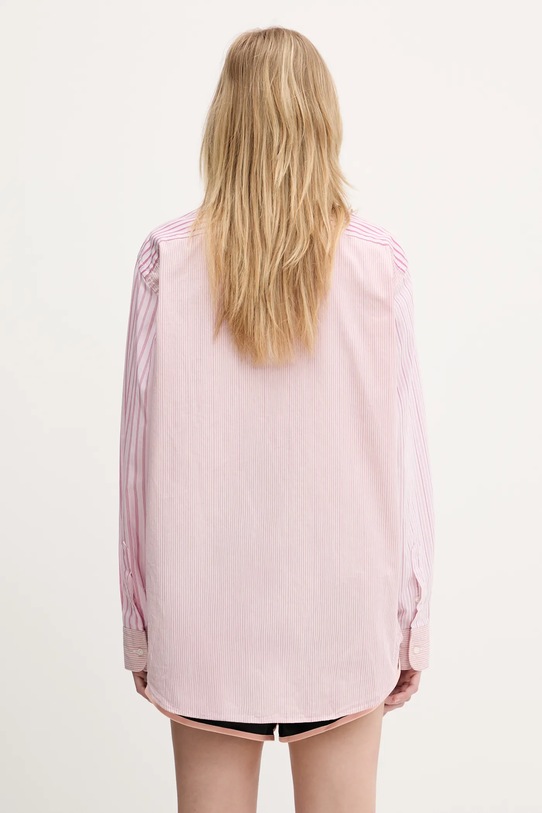 Aries koszula bawełniana Patchwork LS Shirt AR4012003