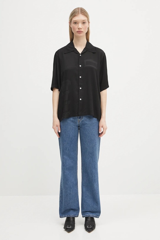 Πουκάμισο Aries Ancient Column Satin Viscose Hawaiian Shirt AR4080003