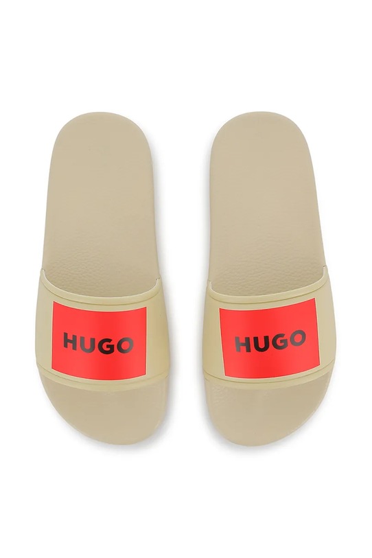 Παιδικές παντόφλες HUGO μπεζ G00297.36.41