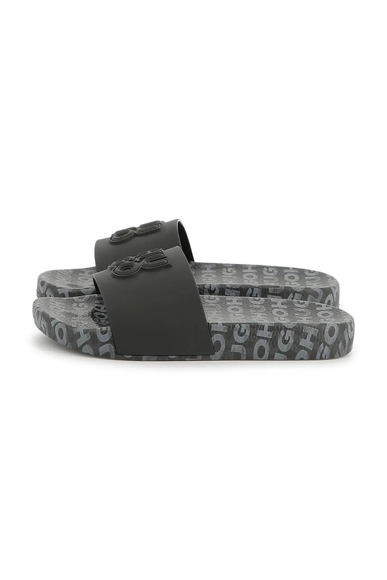Παιδικές παντόφλες HUGO G00298.27.35 μαύρο SS25