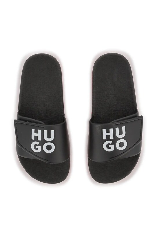 HUGO slapi copii negru G00300.36.41