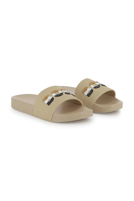 BOSS ciabattine per bambini J52269.27.35 beige