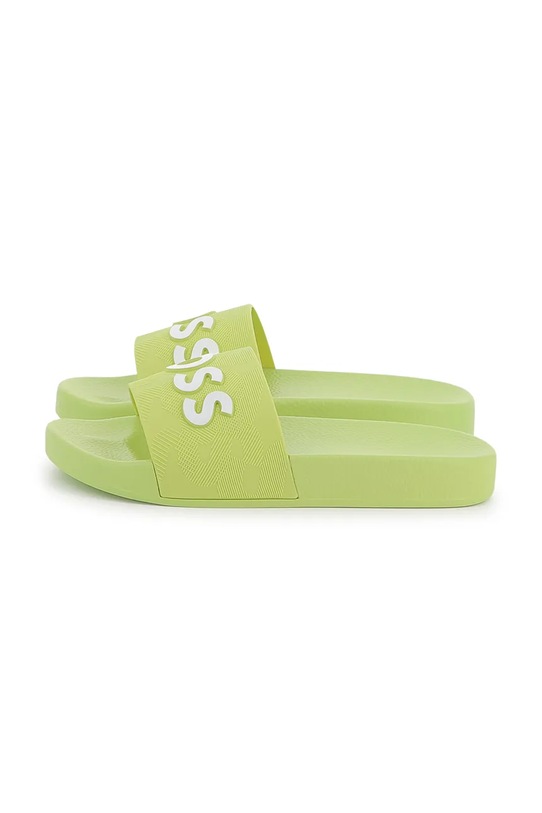 BOSS ciabattine per bambini J51643.36.41 verde SS25