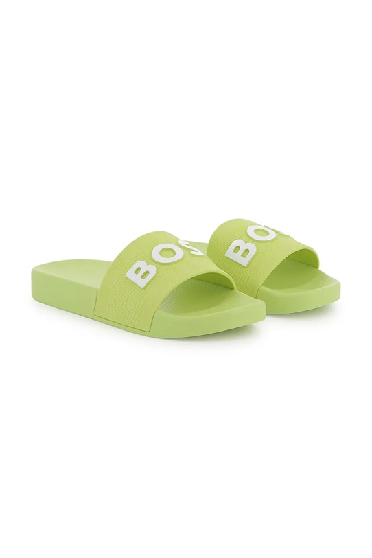 BOSS ciabattine per bambini J51643.36.41 verde
