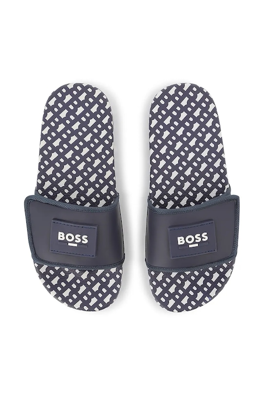 BOSS ciabattine per bambini blu navy J51647.27.35