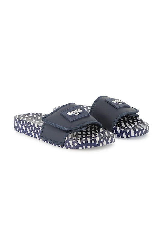 BOSS ciabattine per bambini J51647.27.35 blu navy