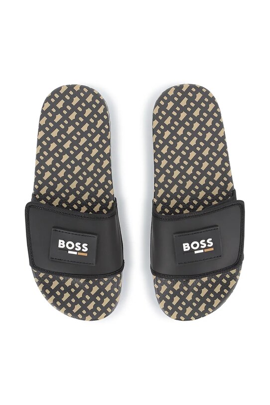 Дитячі шльопанці BOSS чорний J51647.36.41