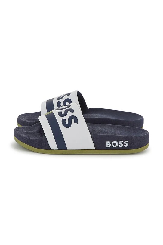 Дитячі шльопанці BOSS J51649.36.41 темно-синій SS25