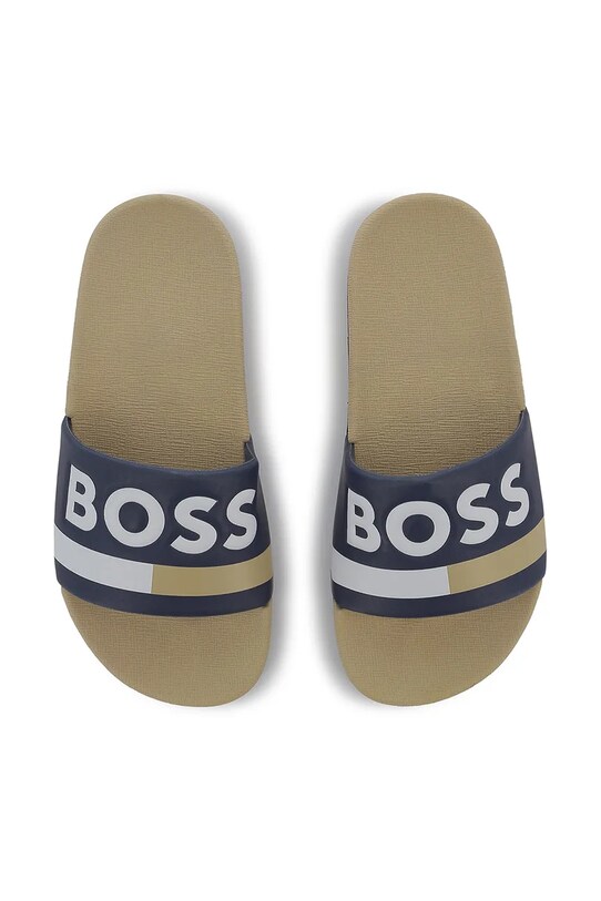 Дитячі шльопанці BOSS бежевий J51649.36.41