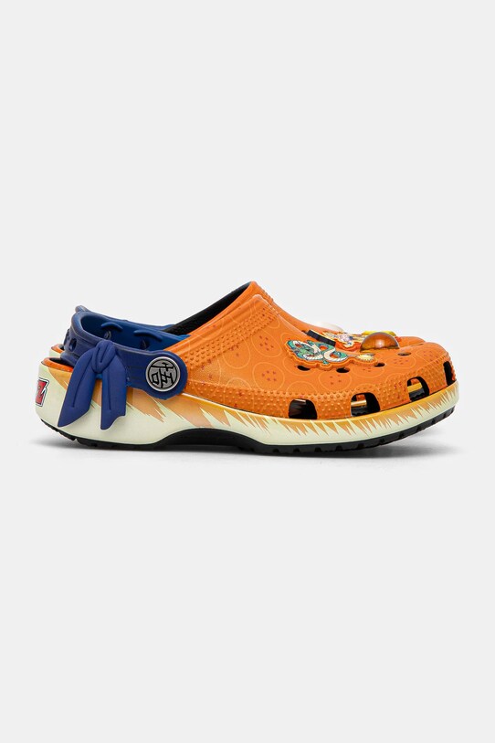 Шлепанцы Crocs CLASSIC DRAGON BALL Z CLOG KIDS 210897.CROCS.CLASSIC.DR оранжевый SS25
