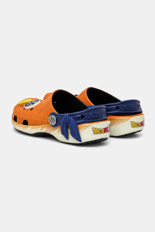 Chłopiec Crocs klapki CLASSIC DRAGON BALL Z CLOG KIDS 210897.CROCS.CLASSIC.DR pomarańczowy