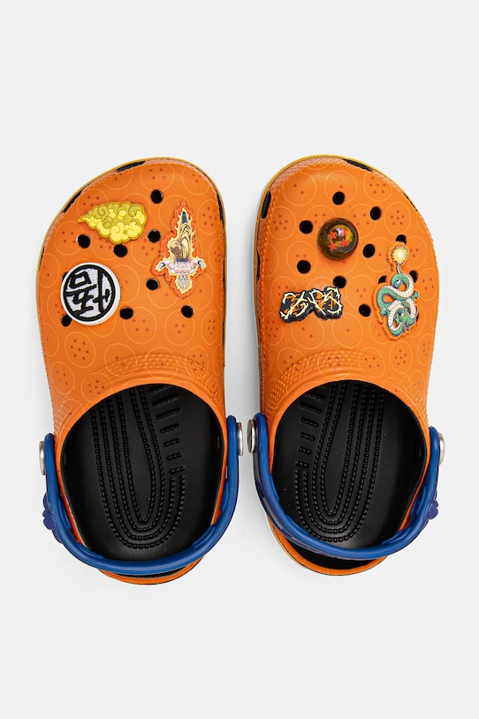 Crocs klapki CLASSIC DRAGON BALL Z CLOG KIDS pomarańczowy 210897.CROCS.CLASSIC.DR