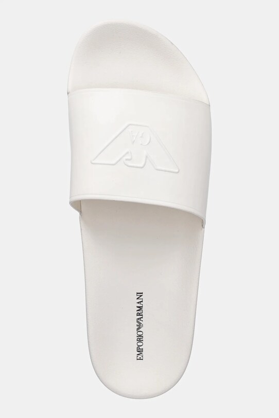 Dětské pantofle Emporio Armani bílá XYPS09.XOZ24