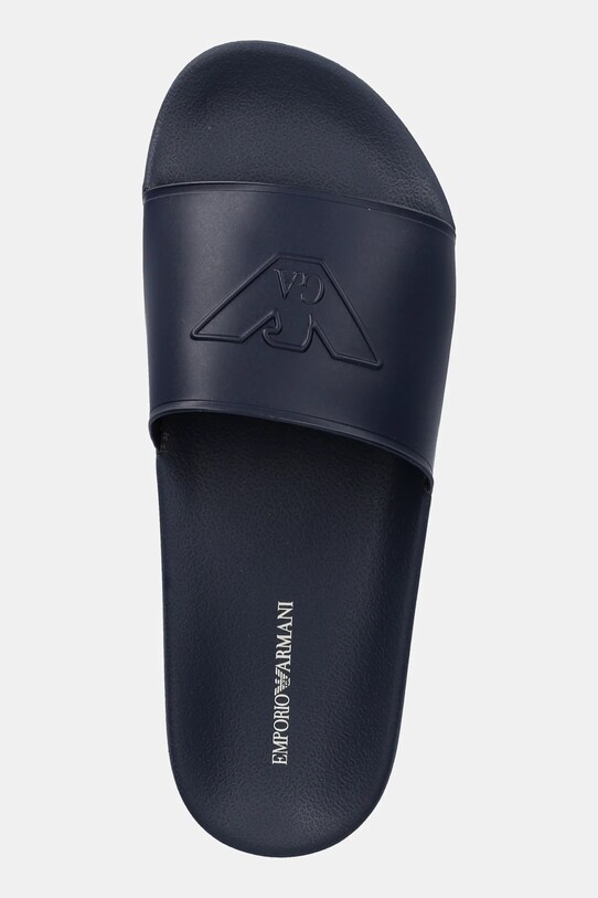 Dětské pantofle Emporio Armani námořnická modř XYPS09.XOZ24