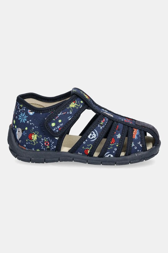 Froddo kapcie dziecięce CLASSIC SLIPPERS G1700413.21.24 granatowy SS25