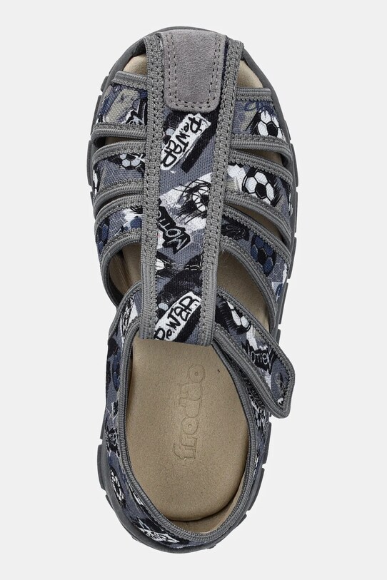 Froddo papuci copii CLASSIC SLIPPERS gri G1700413.25.27