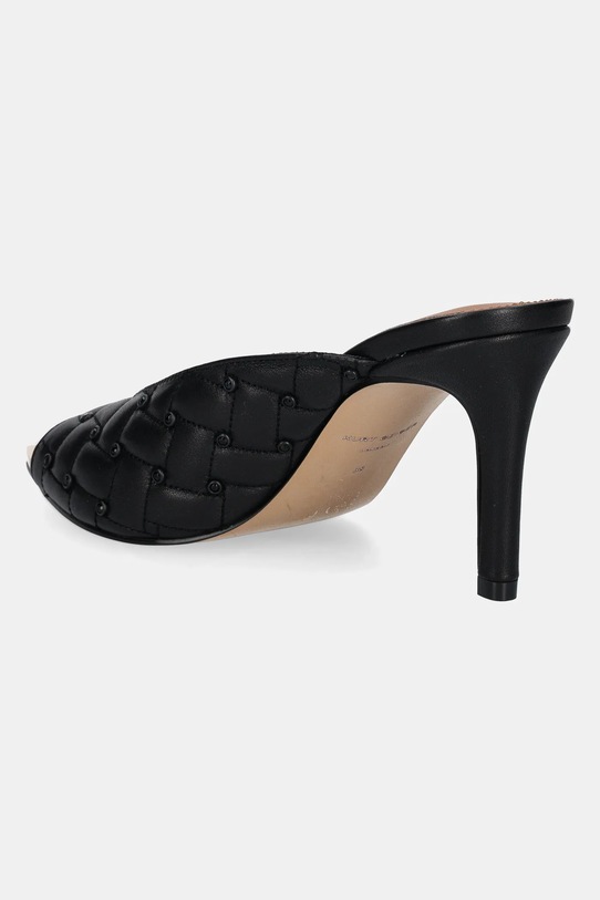 Obuwie Kurt Geiger London klapki skórzane Regent Crystal Point Mule 3940209109.BLACK czarny