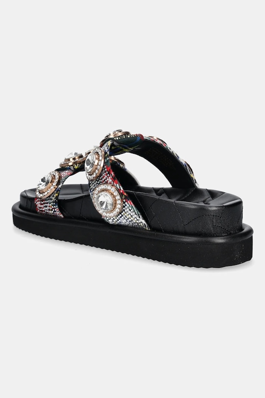 Obuwie Kurt Geiger London klapki Orson Crystal Sandal 9107199609.OTHER czarny