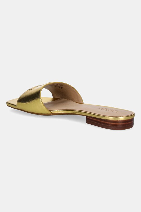 Obuća Kožne natikače Lauren Ralph Lauren Everley Sld 802970531002.710 zlatna