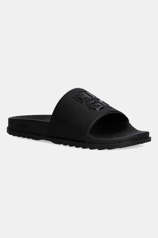 Šľapky HUGO Match plochý čierna 50538606.001