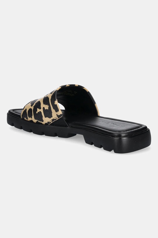 Încălțăminte Coach papuci Florence Leopard CZ362.LEO maro