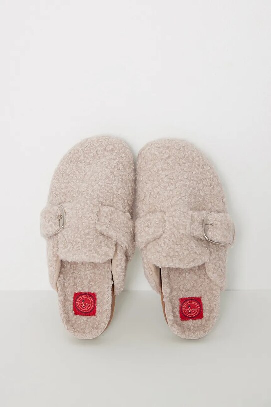 women'secret kapcie MIX AND MATCH HAMPTONS beżowy 4998096