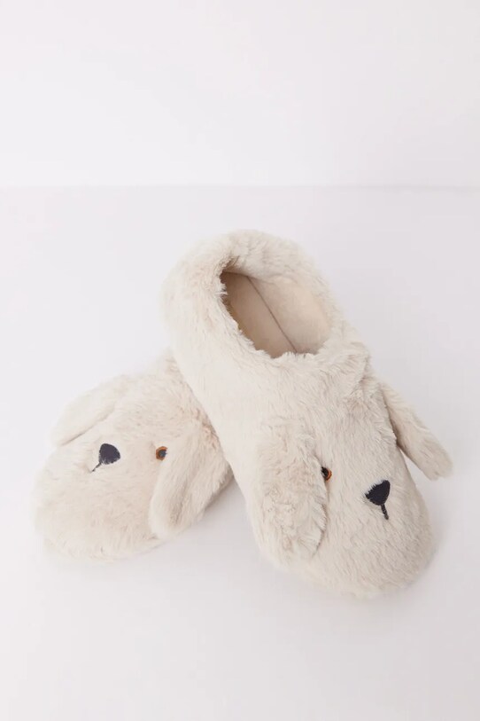 women'secret kapcie FAMILY beżowy 4998069