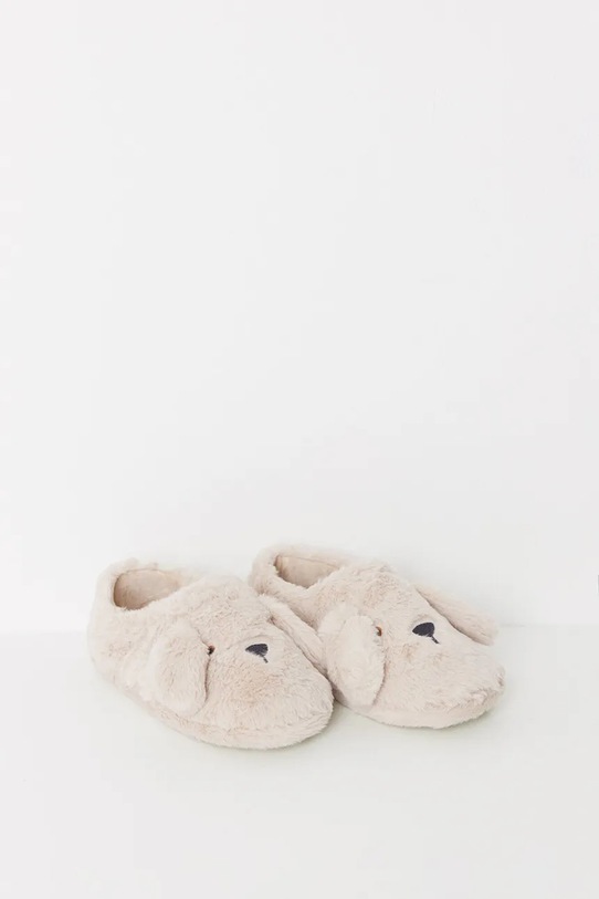 Kućne papuče women'secret FAMILY 4998069 bež SS25