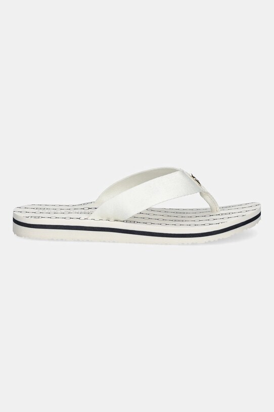 Šľapky Tommy Hilfiger TH CHAIN PRINT BEACH SANDAL FW0FW08514 béžová SS25