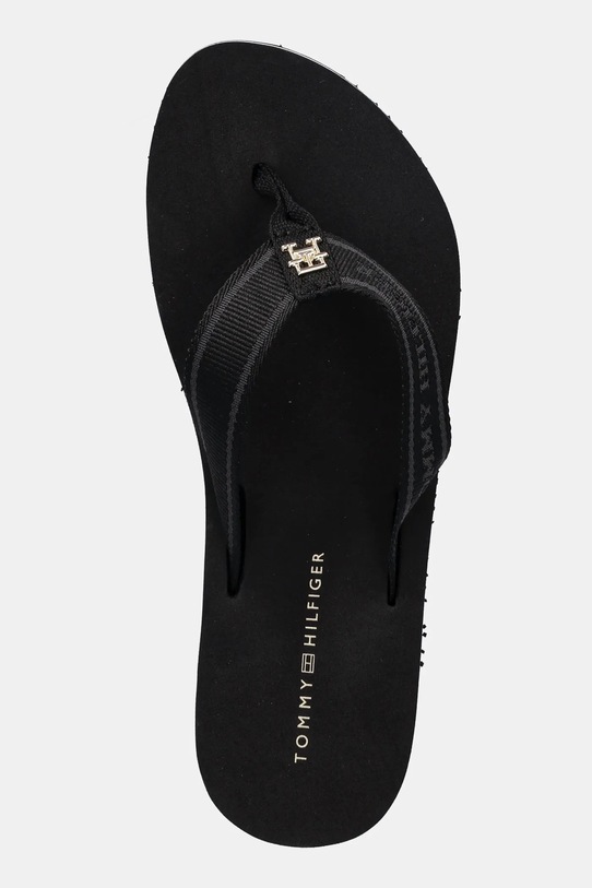 В'єтнамки Tommy Hilfiger HILFIGER WEBBING BEACH SANDAL чорний FW0FW08515