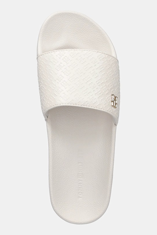 Tommy Hilfiger klapki TH MONOGRAM POOLSIDE biały FW0FW08525